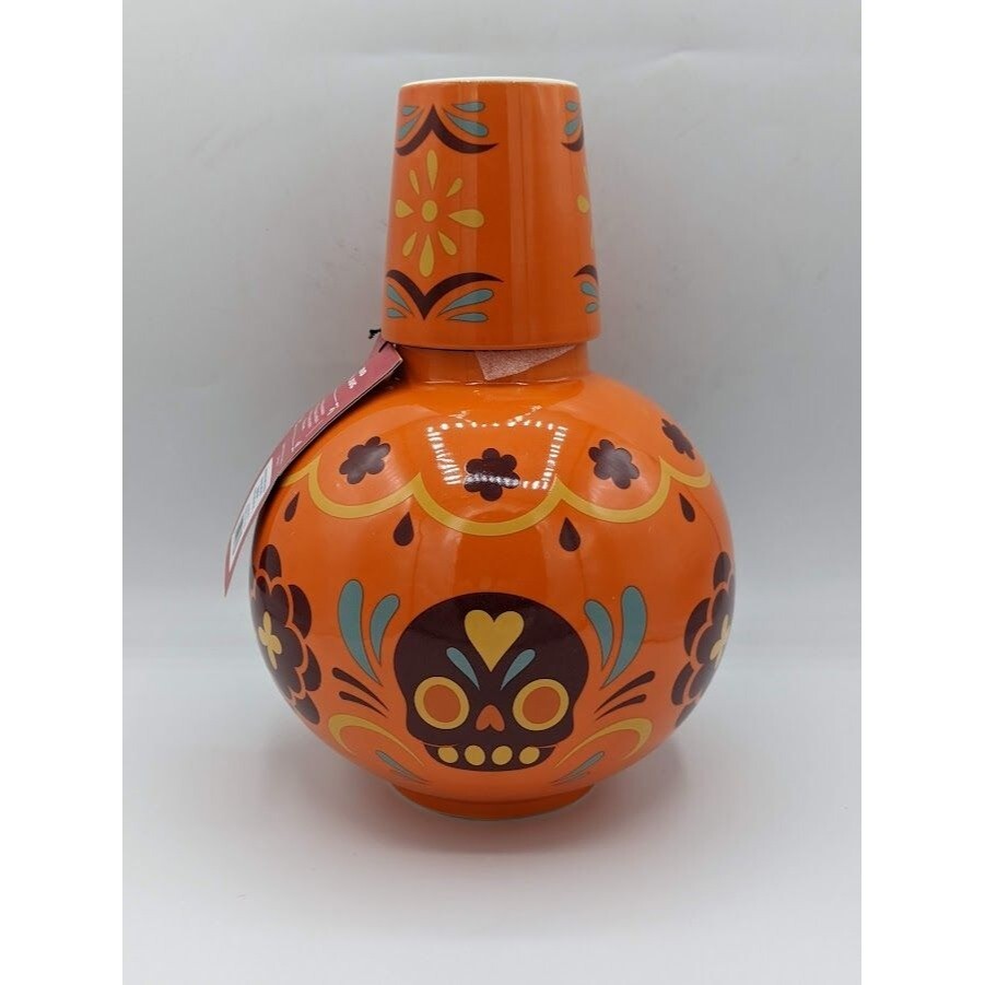 2023 Target Dia De Muertos Cantaro Water Jug Tumble Up Luis Pinto Sugar Skull