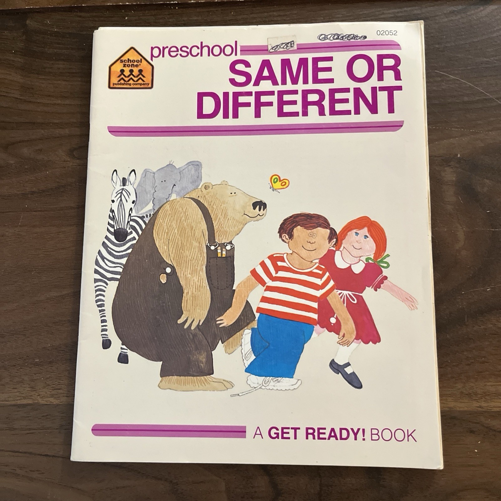 VTG SCHOOL ZONE PRESCHOOL SAME OR DIFFERENT A GET READY BOOK 1983 (UNUSED) VTG SCHOOL ZONE PRESCHOOL SAME OR DIFFERENT A GET READY BOOK 1983 (UNUSED)