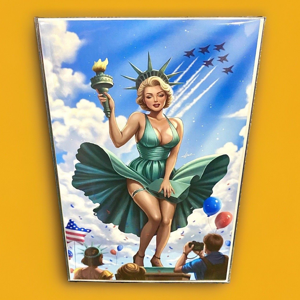 Artist Alley Comics Marilyn Monroe Statue of Liberty Artist Alley Comics Marilyn Monroe Statue of Liberty