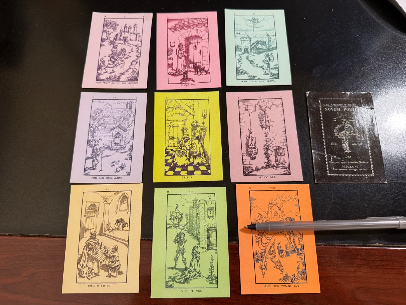 NINTH GATE ULTRA-RARE TAROT CARD COMPLETE SET 1-10 JOHNNY DEPP ROMAN POLANSKI NINTH GATE ULTRA-RARE TAROT CARD COMPLETE SET 1-10 JOHNNY DEPP ROMAN POLANSKI