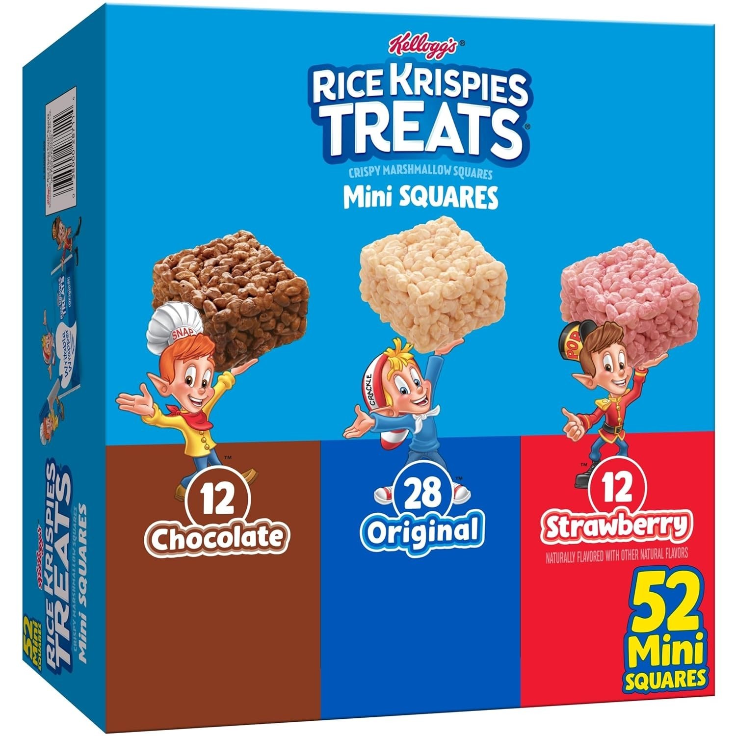 Rice Krispies Treats Variety Pack 40 Count Original Rainbow Chocolatey Drizzle B Rice Krispies Treats Variety Pack 40 Count Original Rainbow Chocolatey Drizzle B