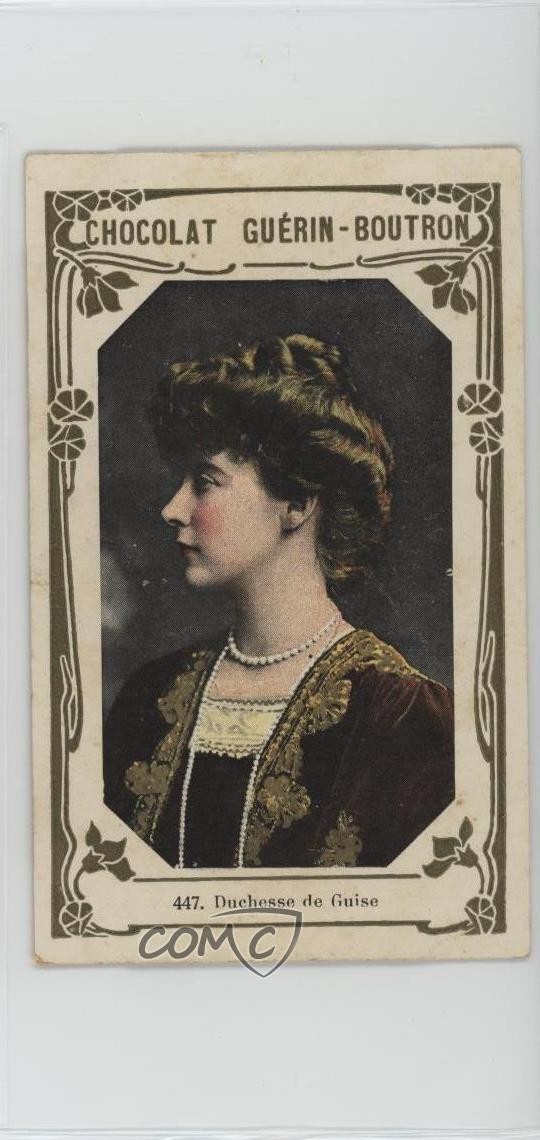 1909 Guerin-Boutron Chocolat Duchesse de Guise #447 15ia