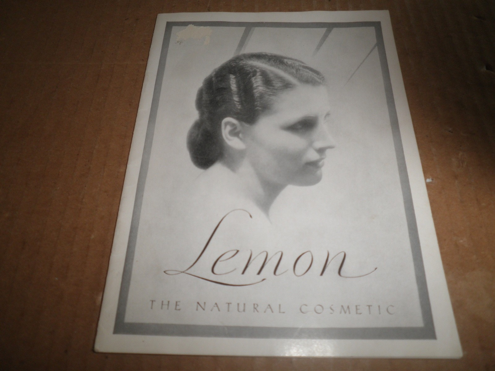 Old Original Lemon Natural Cosmetic Ca. Fruit Growers Exchange Sunkist 1927