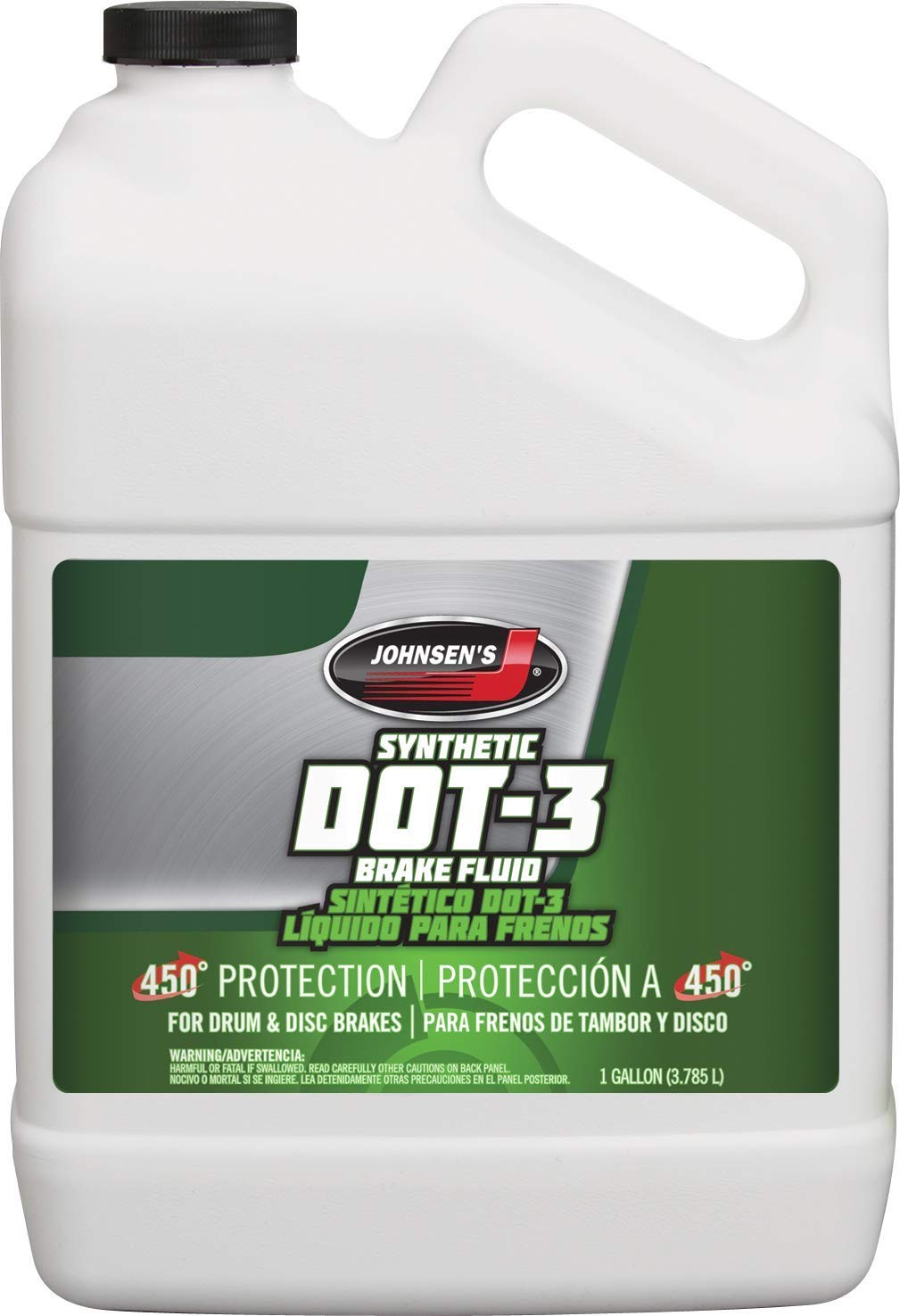Johnsen\'s 2234 Premium Dot-3 Brake Fluid - 1 Gallon Johnsen\'s 2234 Premium Dot-3 Brake Fluid - 1 Gallon
