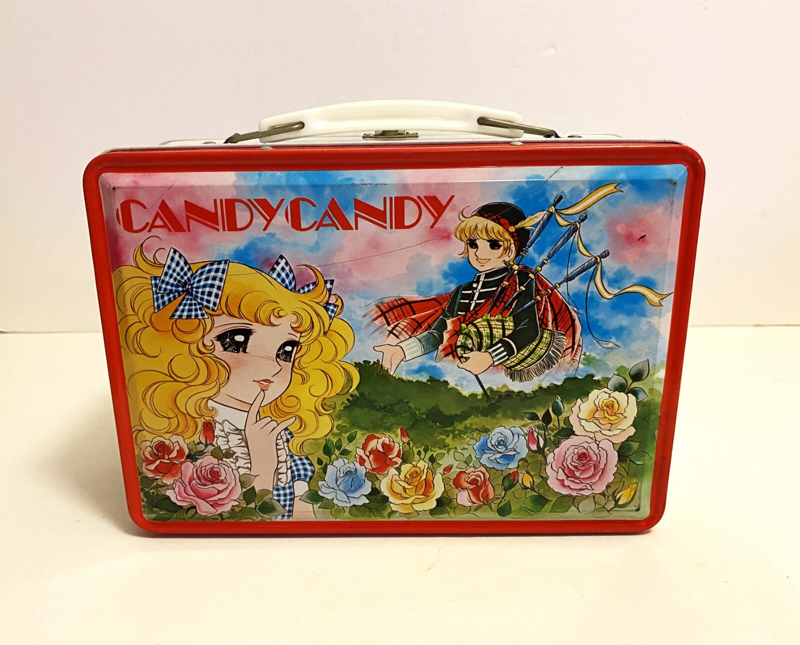 1976 Vintage Rare R10 Candy Candy  Lunchbox Gem Mint Unused Japan issued Wow 