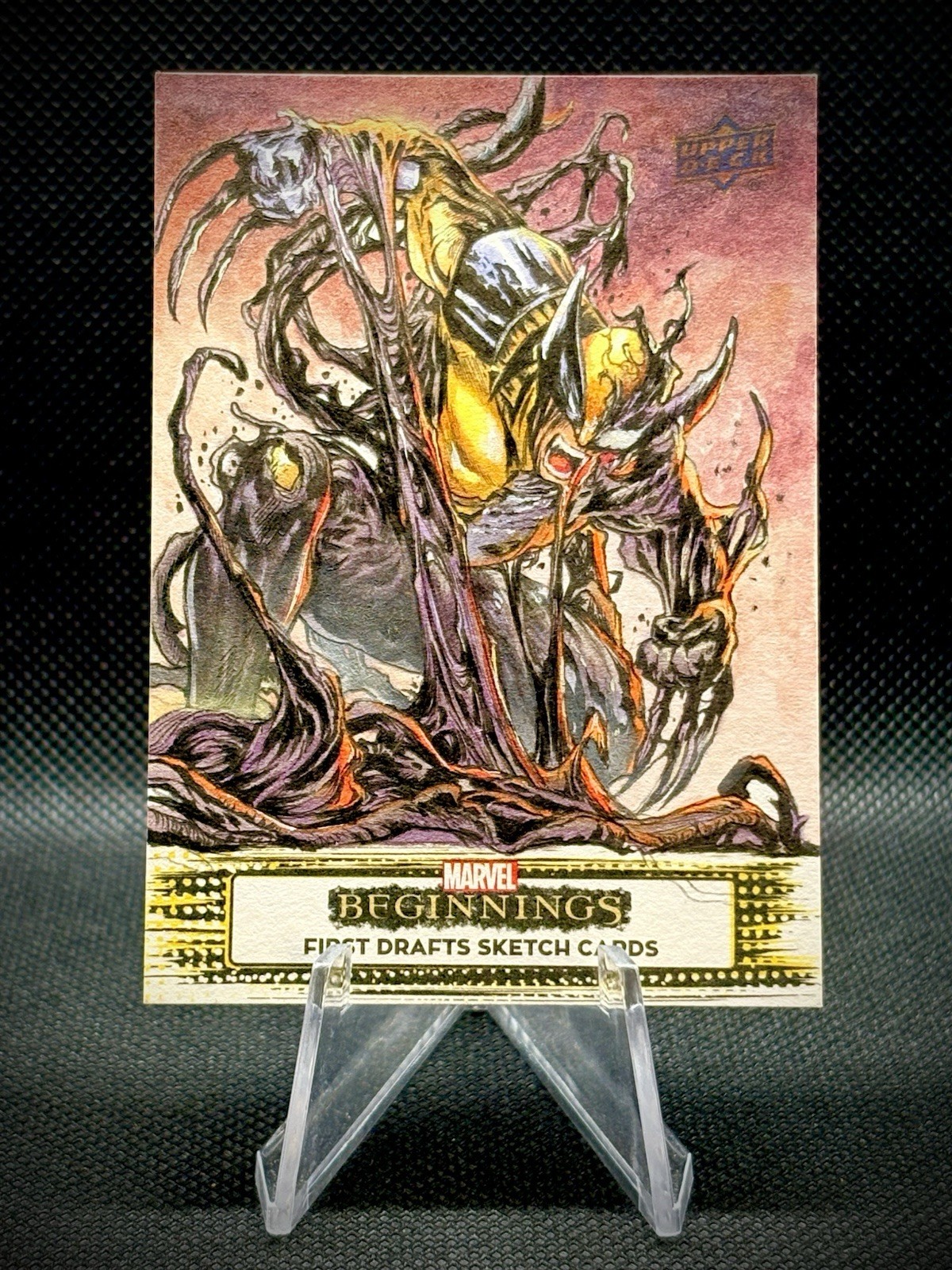 2021 Upper Deck Marvel Venom & Wolverine Sketch Card By Thumbtack *D 2021 Upper Deck Marvel Venom & Wolverine Sketch Card By Thumbtack *D