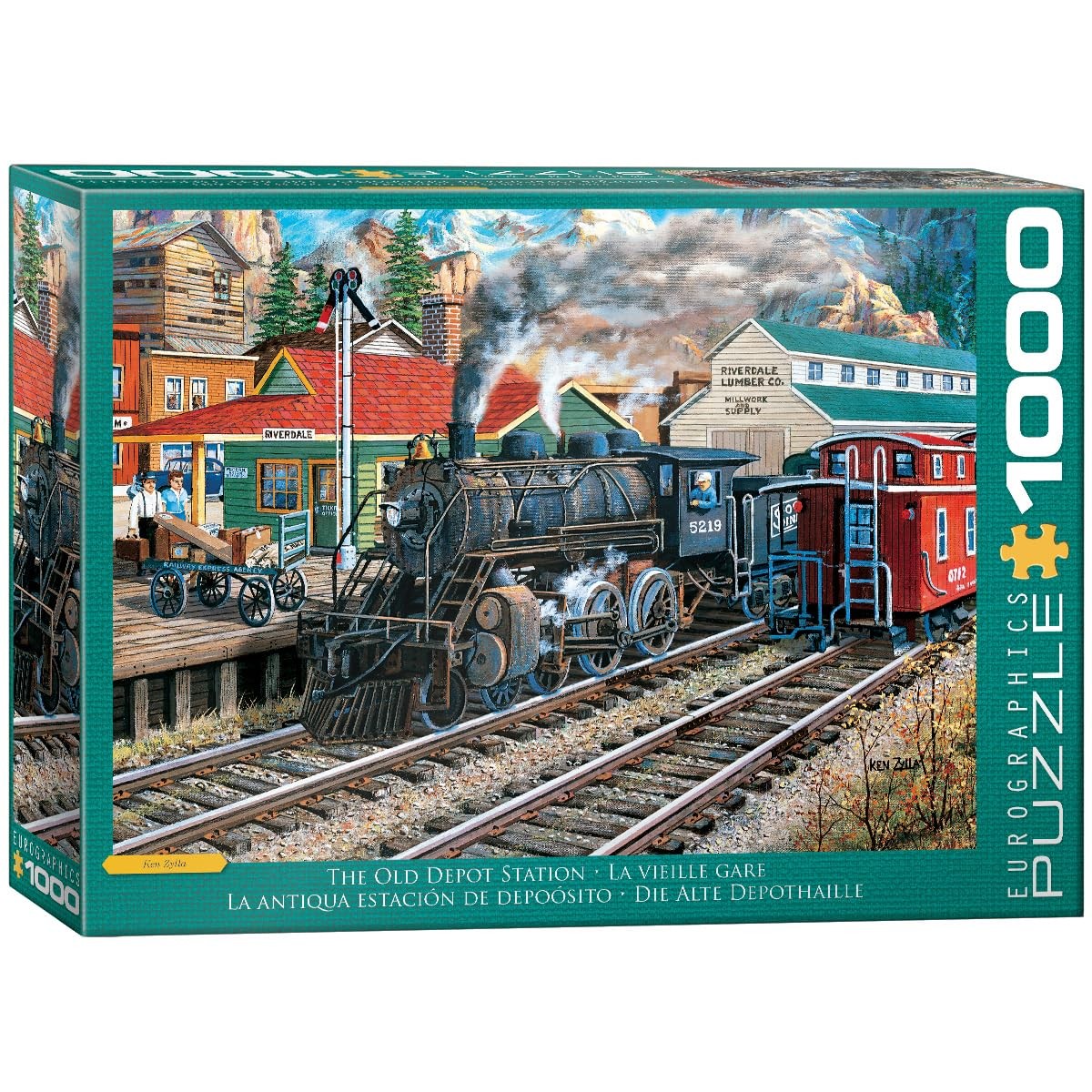 EuroGraphics The Old Depot Station by Ken Zylla EuroGraphics The Old Depot Station by Ken Zylla