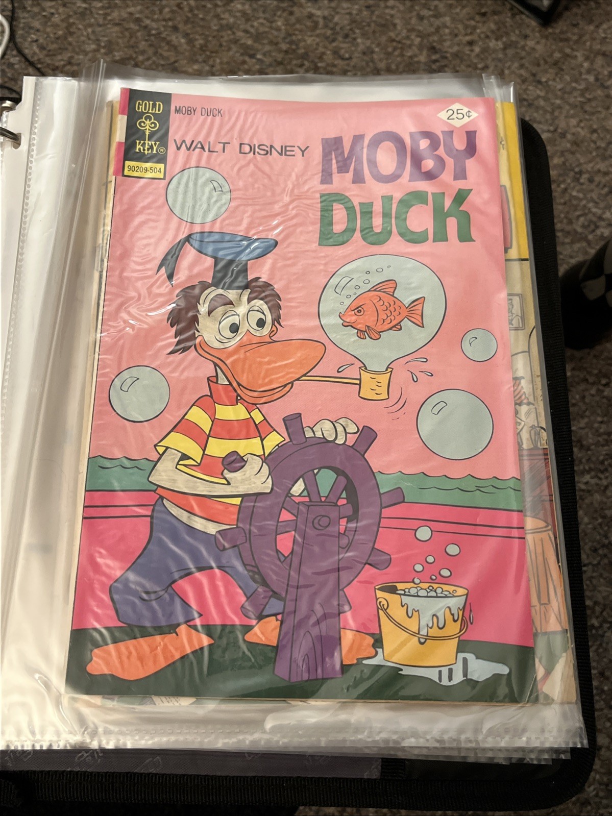 Gold Key Walt Disney Moby Duck #17 Comic Book Excellent Condition Gold Key Walt Disney Moby Duck #17 Comic Book Excellent Condition