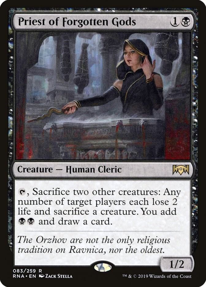 Priest of Forgotten Gods Ravnica Allegiance NM/M