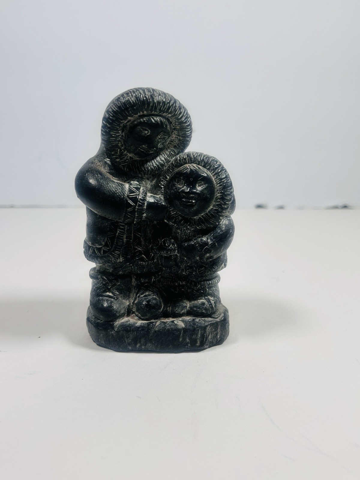 WOLF Original Sculptures Hand Made in Canada Mother and Child WOLF Original Sculptures Hand Made in Canada Mother and Child