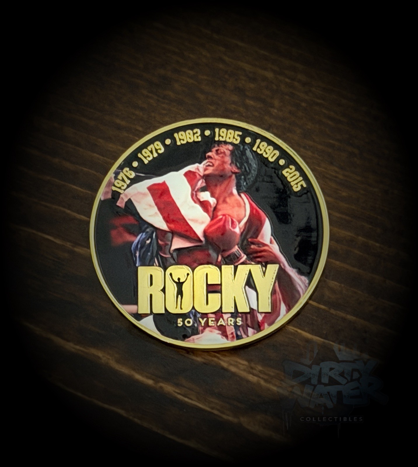 Philadelphia Police Rocky 50th Anniversary Challenge Coin Philadelphia Police Rocky 50th Anniversary Challenge Coin