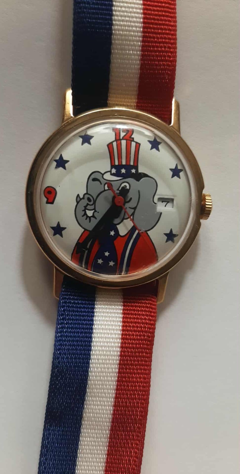 Vintage 1970's Set of Political Party Watches All Working Vintage 1970's Set of Political Party Watches All Working