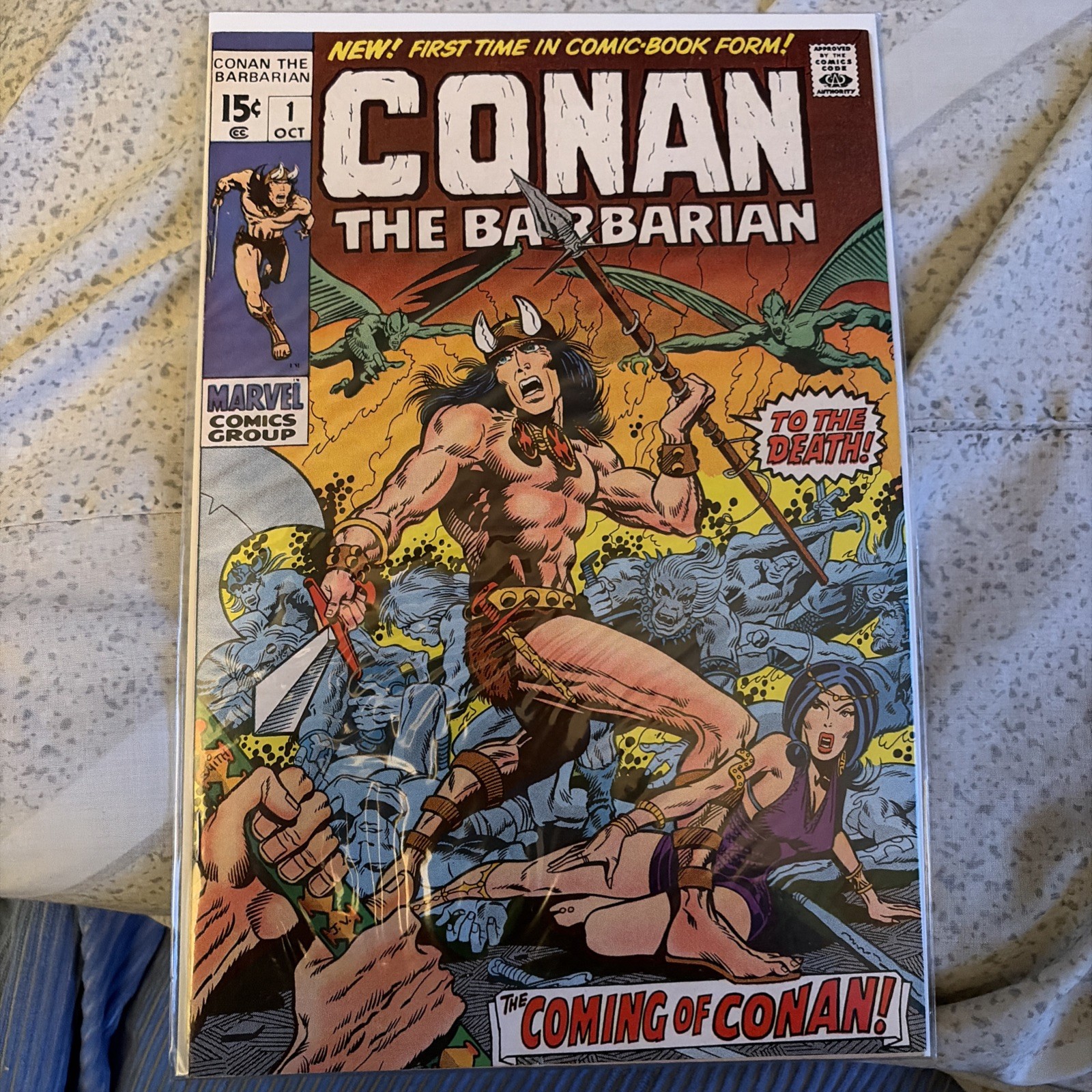 Conan the Barbarian #1 - Marvel Comics 1970 Mid Grade Origin 1st appearance RARE Conan the Barbarian #1 - Marvel Comics 1970 Mid Grade Origin 1st appearance RARE