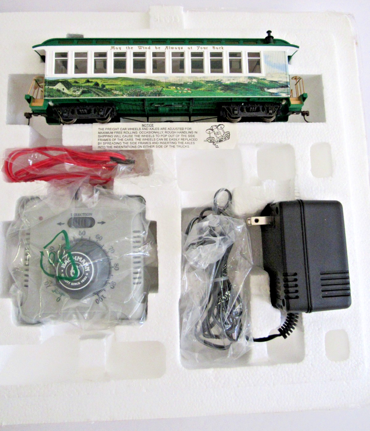HAWTHORNE IRISH BLESSINGS EXPRESS: MAY THE WIND BE ALWAYS AT YOUR BACK COACH CAR
