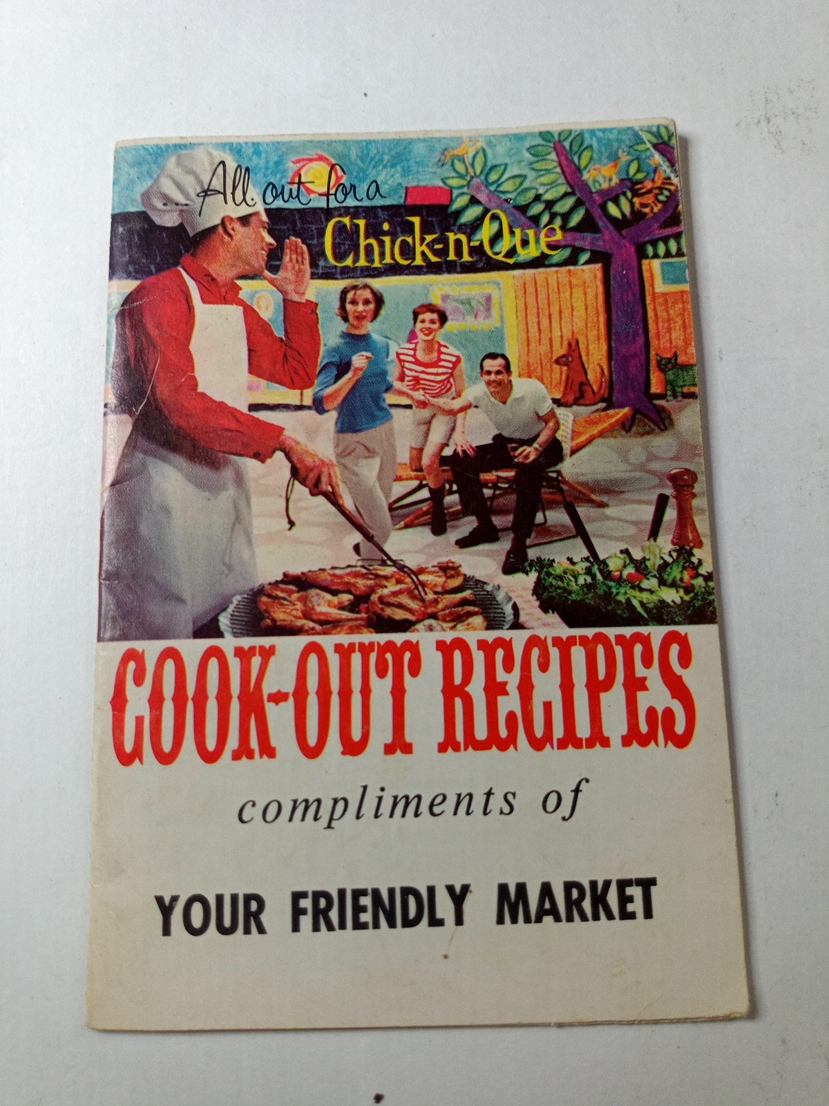 Cook Out Recipes MID CENTURY BOOKLET Reynolds Wrap 1960s ILLUSTRATED Cook Out Recipes MID CENTURY BOOKLET Reynolds Wrap 1960s ILLUSTRATED