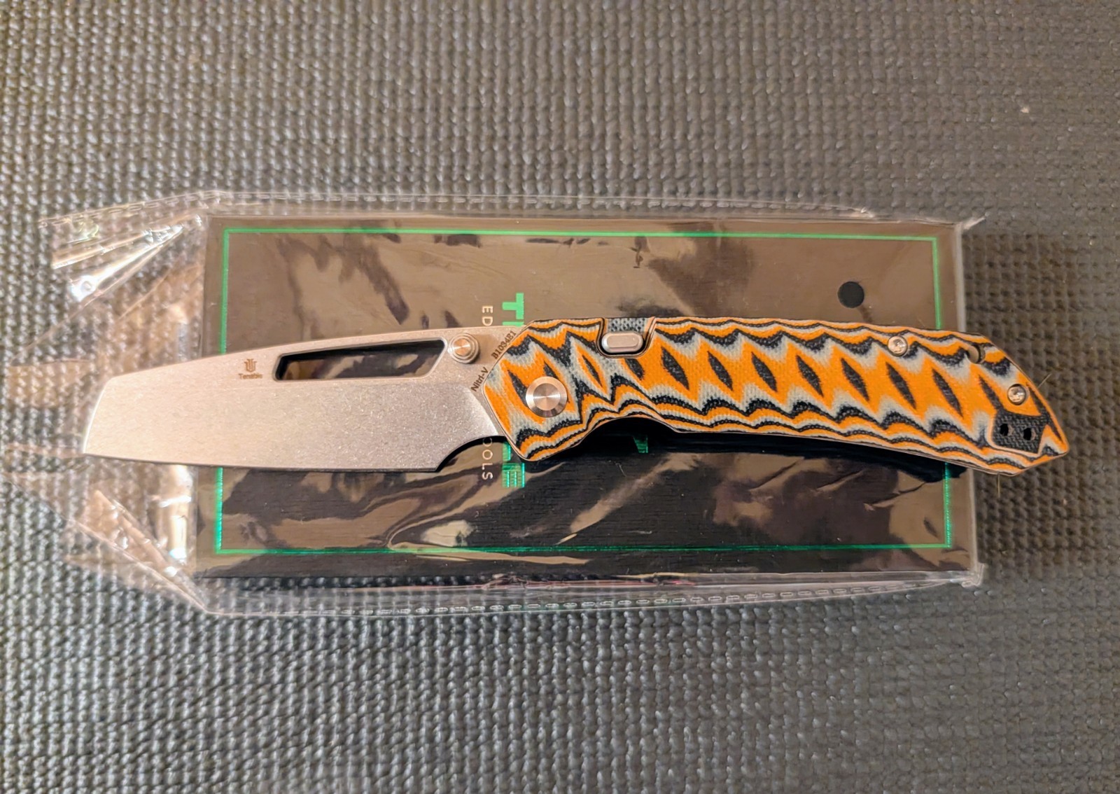 Tenable Fenrir Going Gear Exclusive SkinSnake Micarta *Spelling Error* Brand New