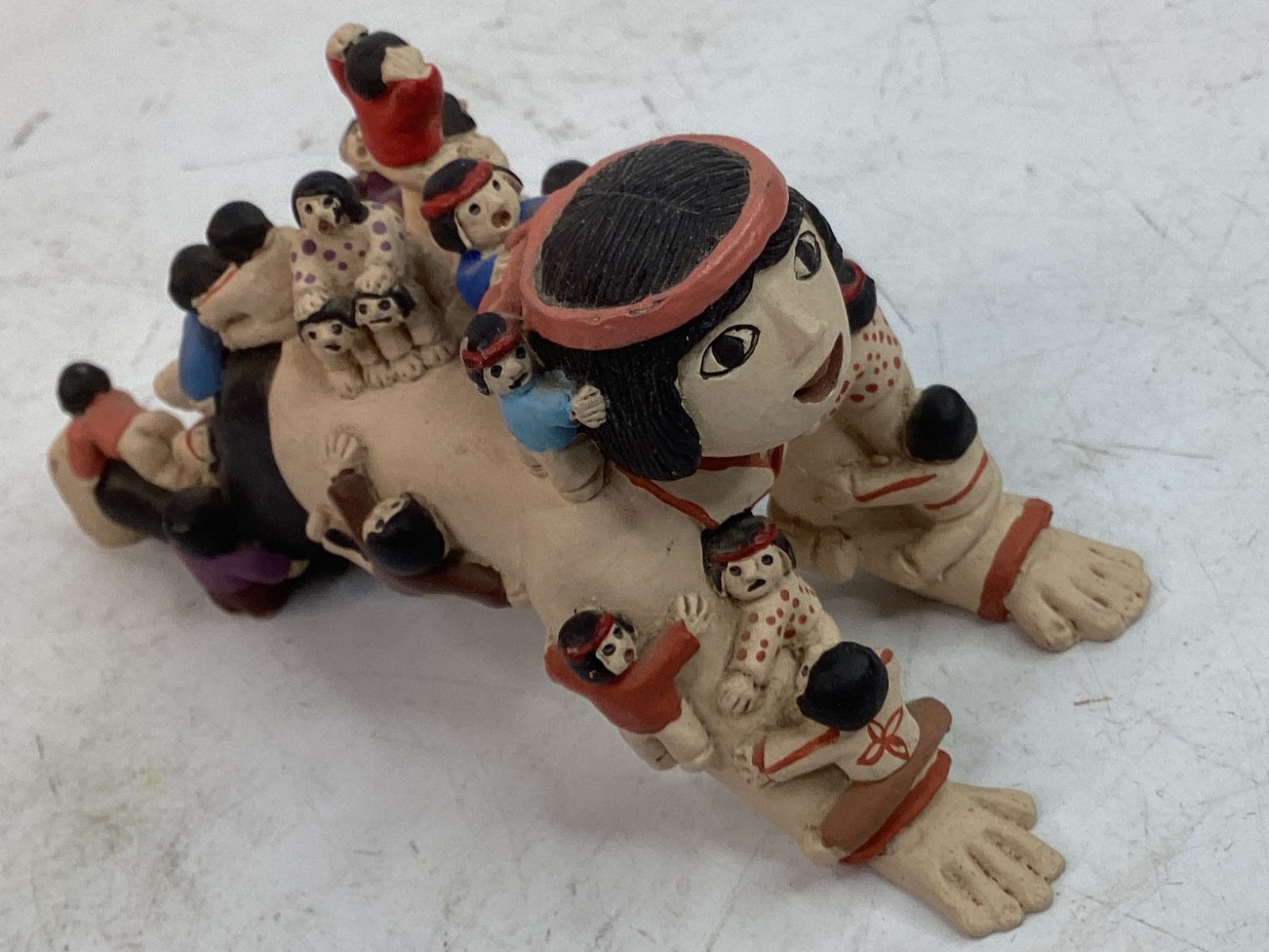 Cochiti Story Teller- 5” w/25 children- Spectacular (B4) Cochiti Story Teller- 5” w/25 children- Spectacular (B4)