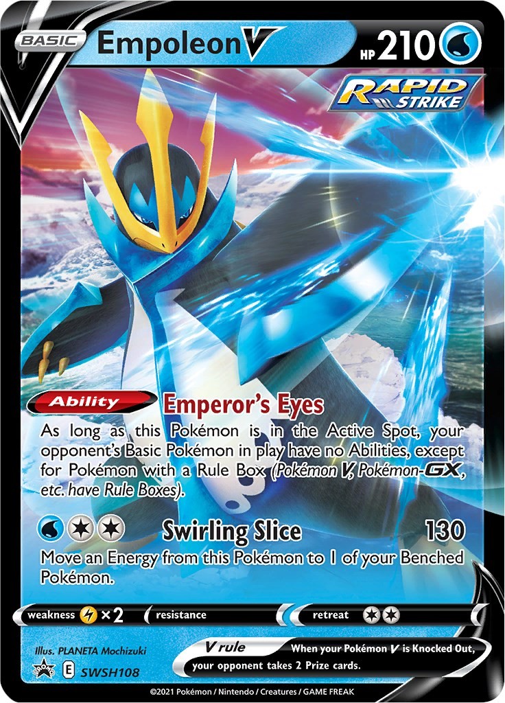 Empoleon V Holofoil [SWSD - SWSH108]