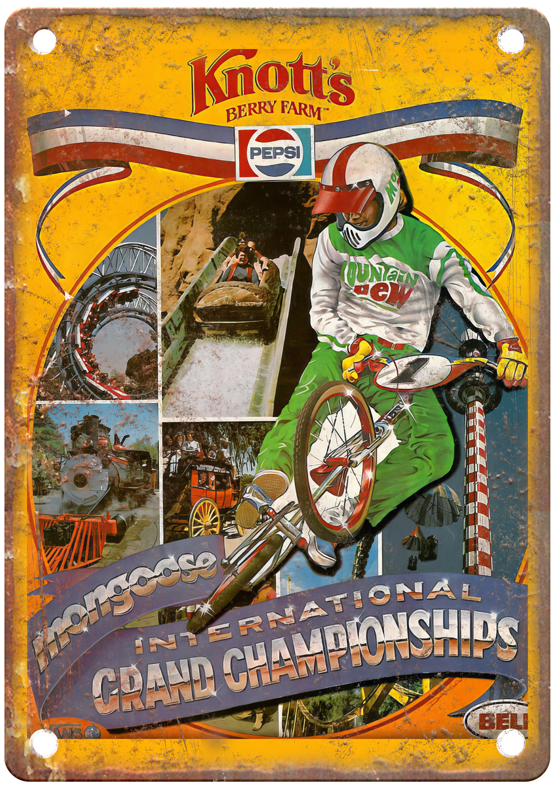 Old School BMX 1981 MONGOOSE Vintage Magazine Ad Reproduction Metal Sign B1205 Old School BMX 1981 MONGOOSE Vintage Magazine Ad Reproduction Metal Sign B1205