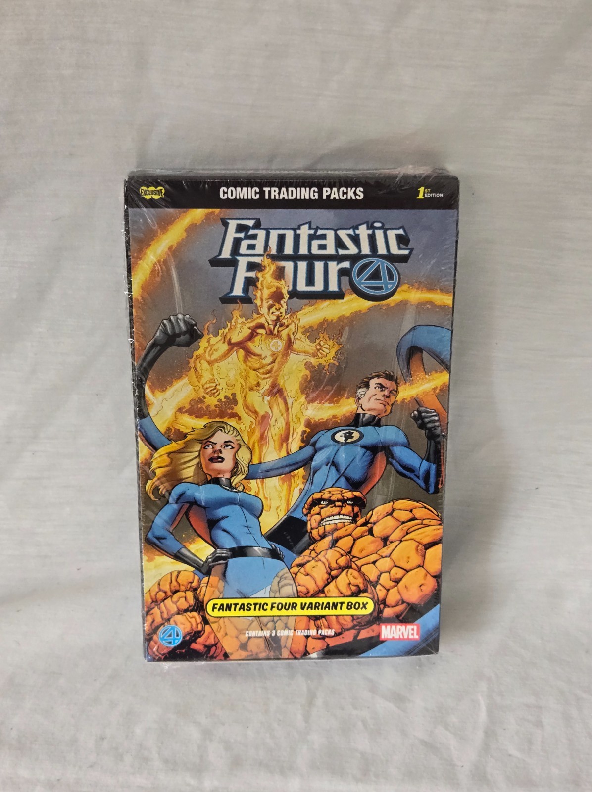 Fantastic Four Whatnot 2025 Sealed Box of 3 Packs Marvel Comics