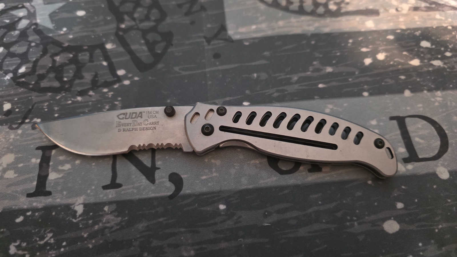 Camillus Cuda EDC Darrel Ralph Pocket Knife USA SKU 0095 Camillus Cuda EDC Darrel Ralph Pocket Knife USA SKU 0095