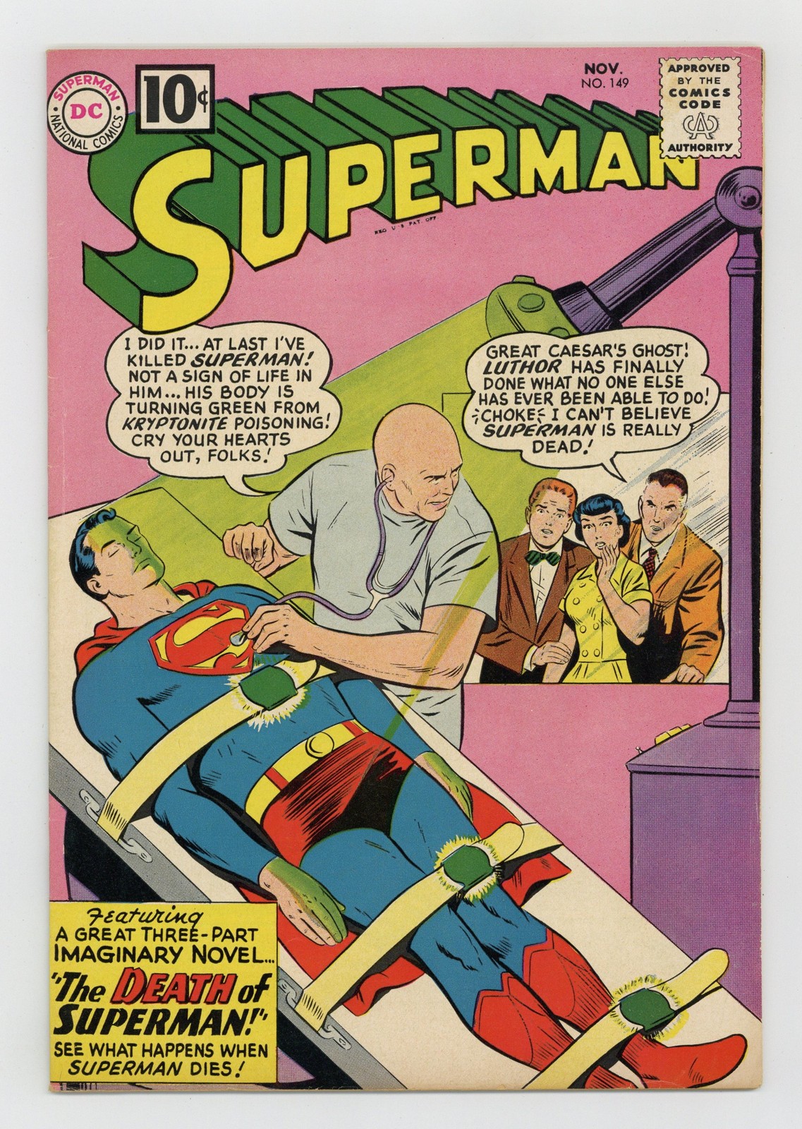Superman #149 VG/FN 5.0 1961