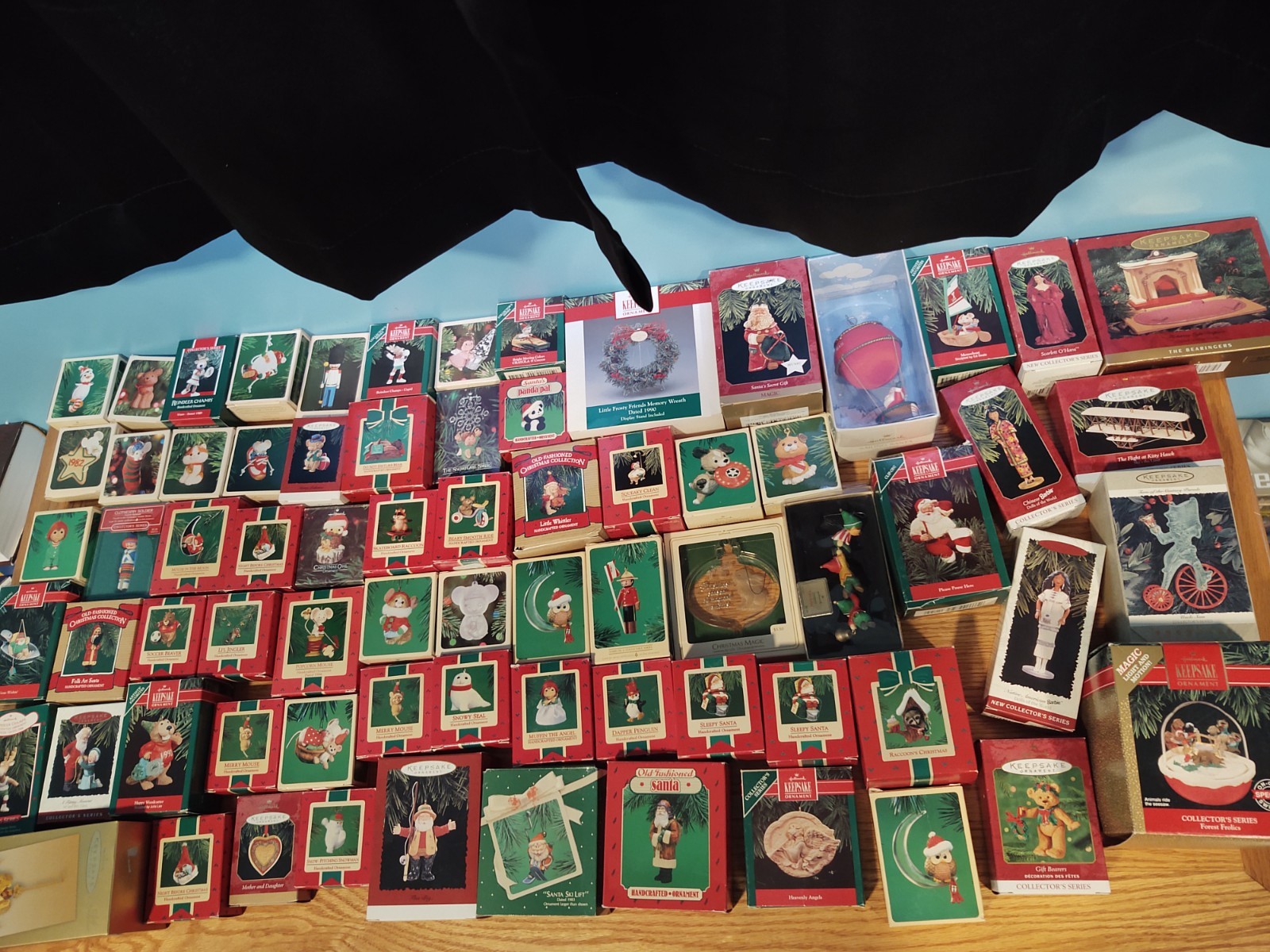 Vintage Hallmark Christmas Ornaments Lot of 71