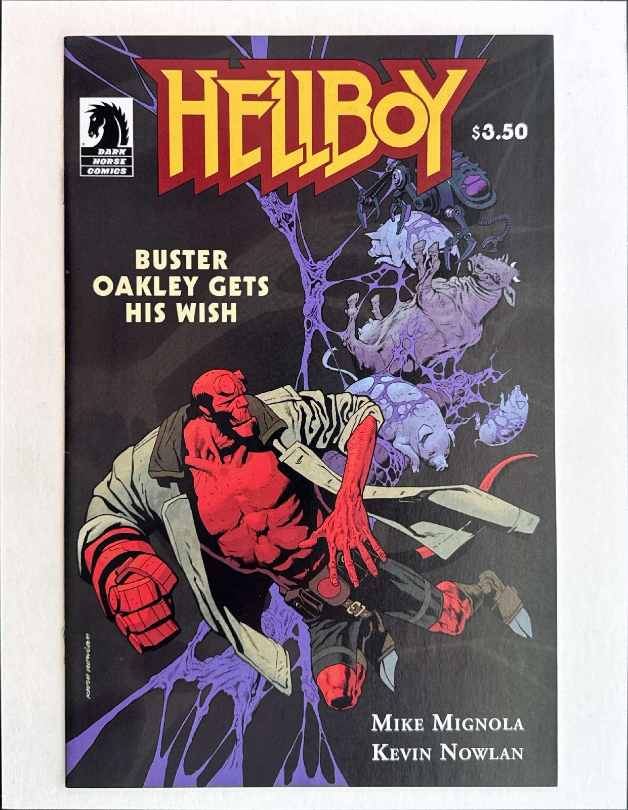 Hellboy: Buster Oakley Gets his Wish * NM+ 9.6 * on 2 or more items Hellboy: Buster Oakley Gets his Wish * NM+ 9.6 * on 2 or more items