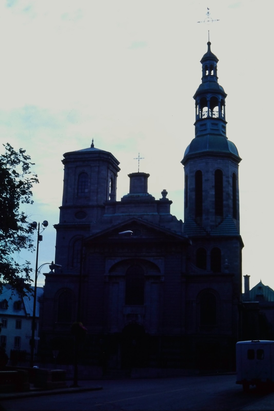 c1970's 35mm Slide, Notre Dame des Victoires Church Quebec City North America c1970's 35mm Slide, Notre Dame des Victoires Church Quebec City North America