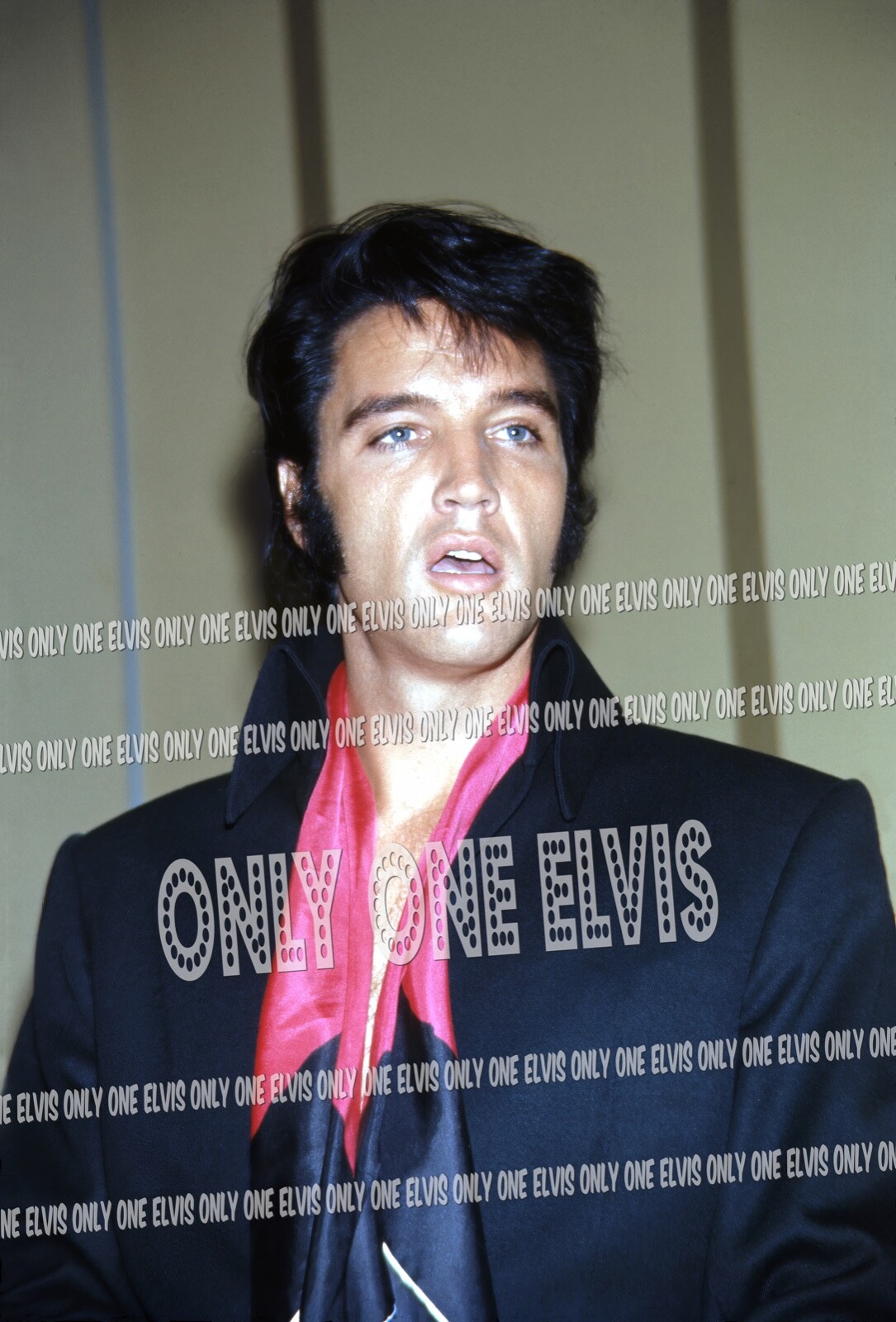1969 ELVIS PRESLEY August Press Conference Las Vegas (PHOTO) NEW 004