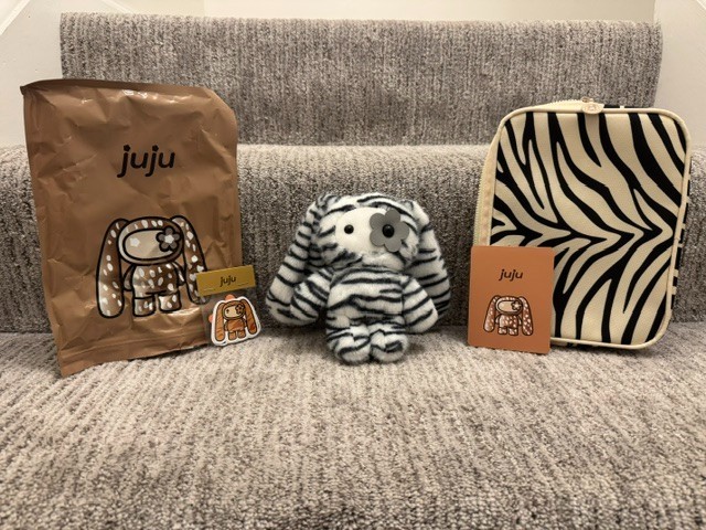 CJ Hendry Animal Print JUJU BOO Plush Charm SOLD OUT Limited Edition CJ Hendry Animal Print JUJU BOO Plush Charm SOLD OUT Limited Edition