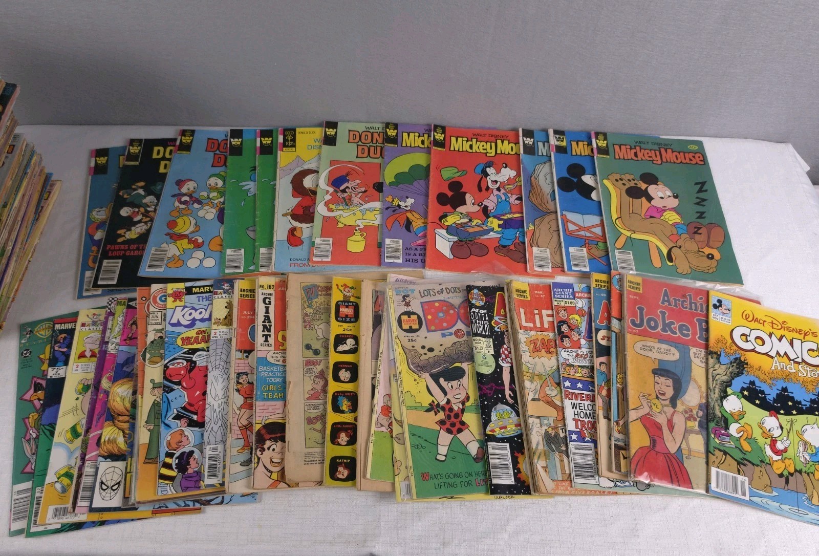 Vintage Comic Book Lot 41 Disney Archie Harvey Gold Key Mickey Mouse Donald Duck