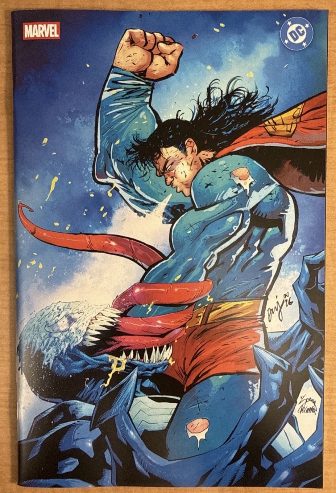 Spider-Man Superman #1 Daniel Warren Johnson Stegman Felix Comic Art EXCLUSIVE Spider-Man Superman #1 Daniel Warren Johnson Stegman Felix Comic Art EXCLUSIVE