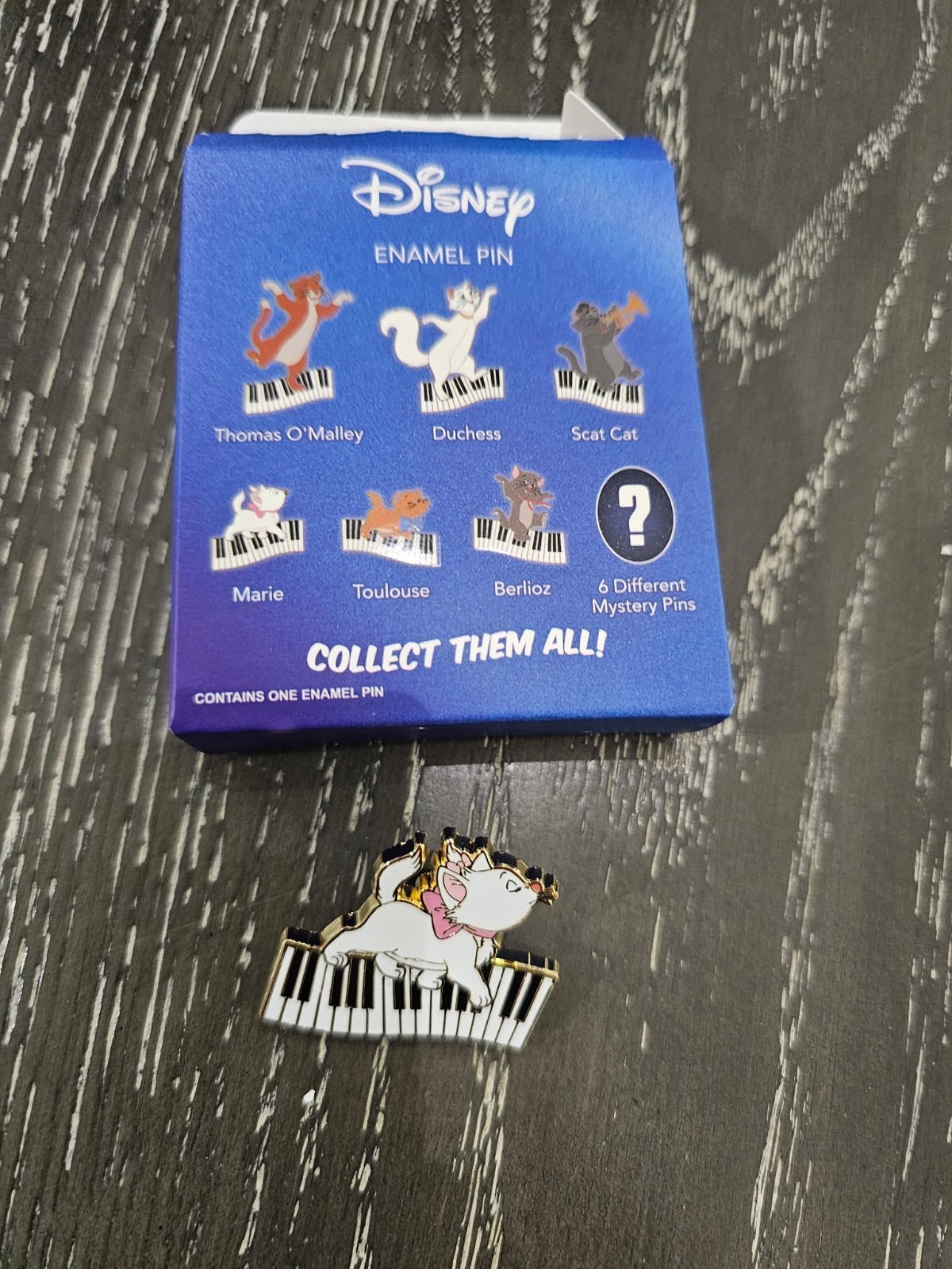 Disney Palm The Aristocats Piano Mystery Jumbo Pin Marie Le 250 Chase