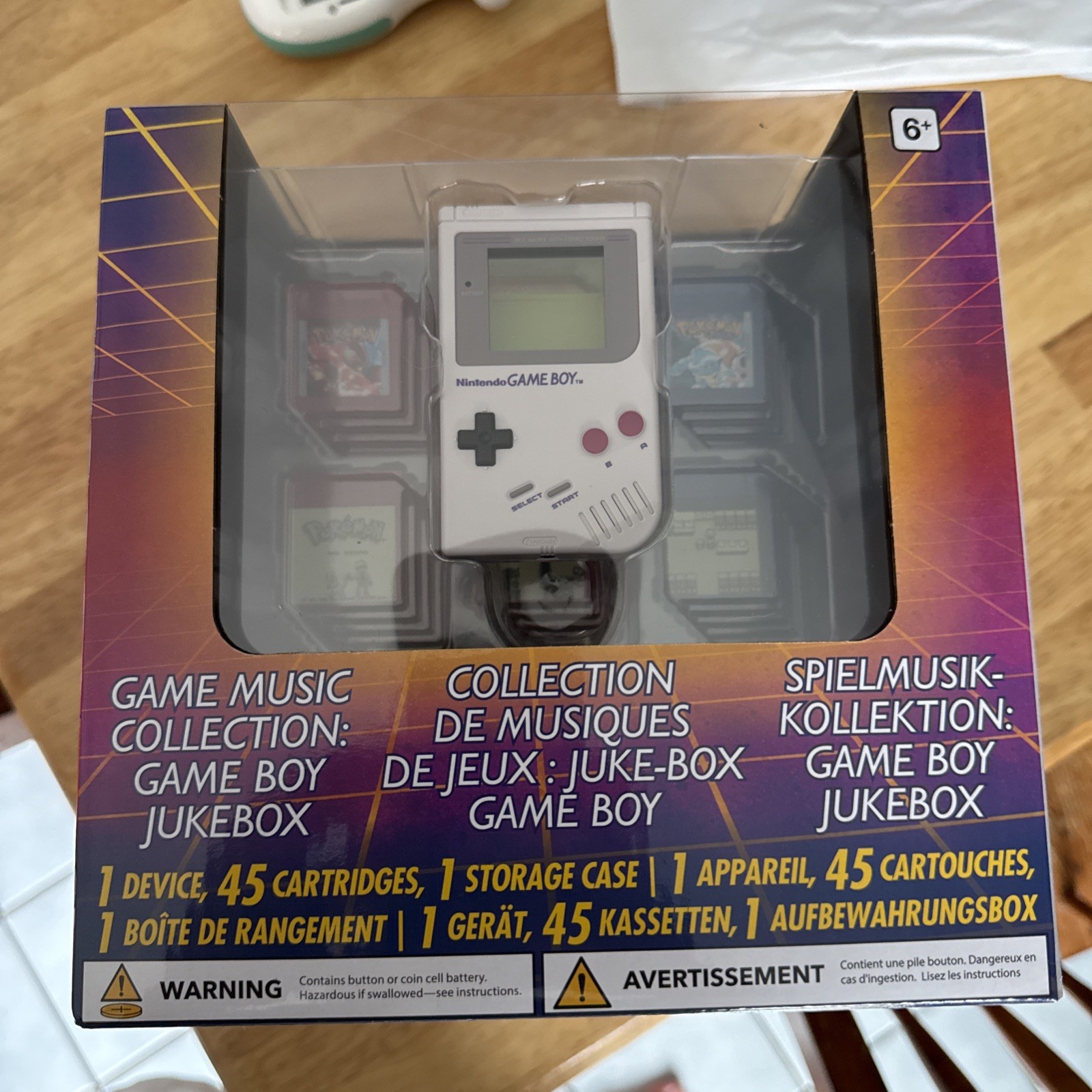Pokemon Center Red & Blue - Game Boy Jukebox 30th Anniversary - NIB Brand New