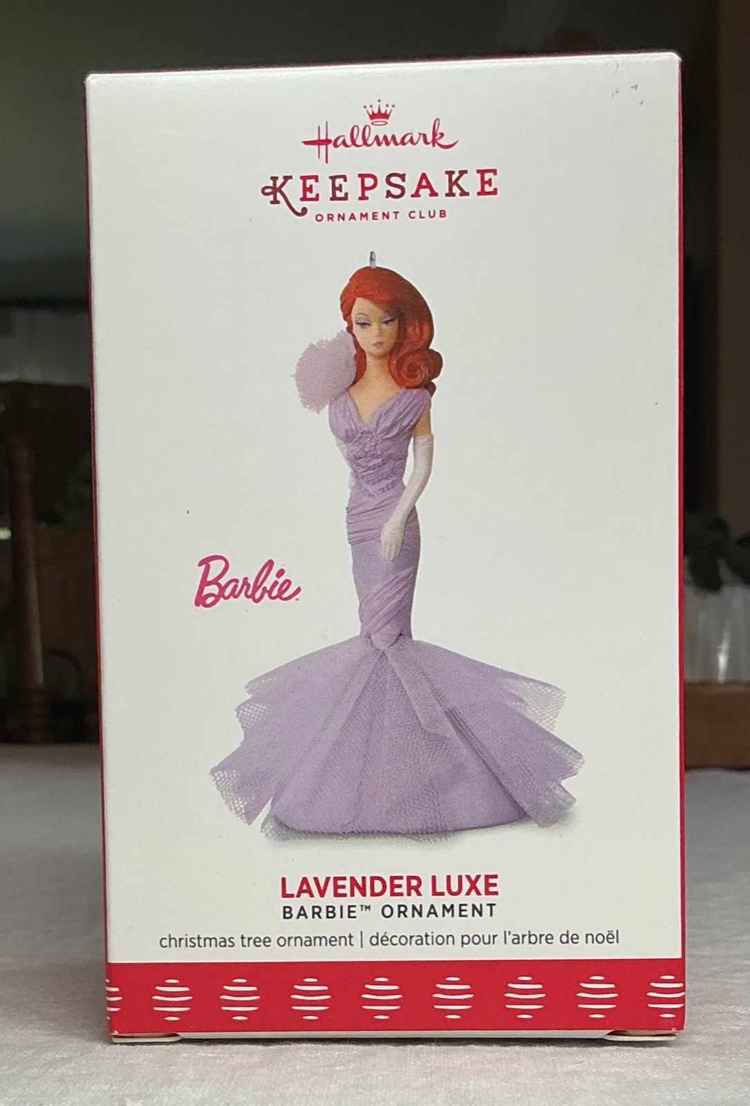 2017 LAVENDER LUXE BARBIE ORNAMENT | Hallmark Keepsake Member Exclusive | New