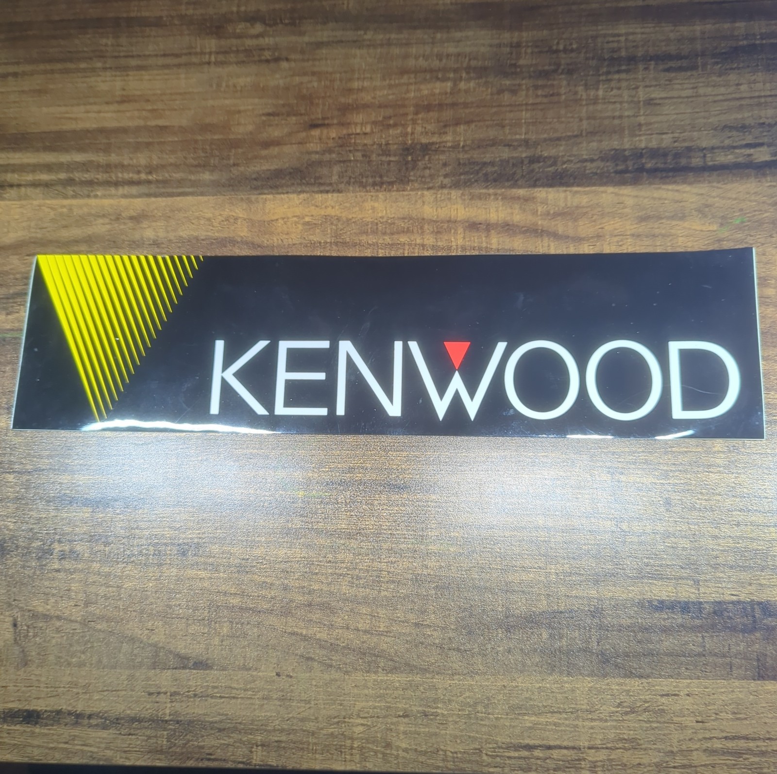 Vintage Kenwood Audio Bumper Sticker Vintage Kenwood Audio Bumper Sticker