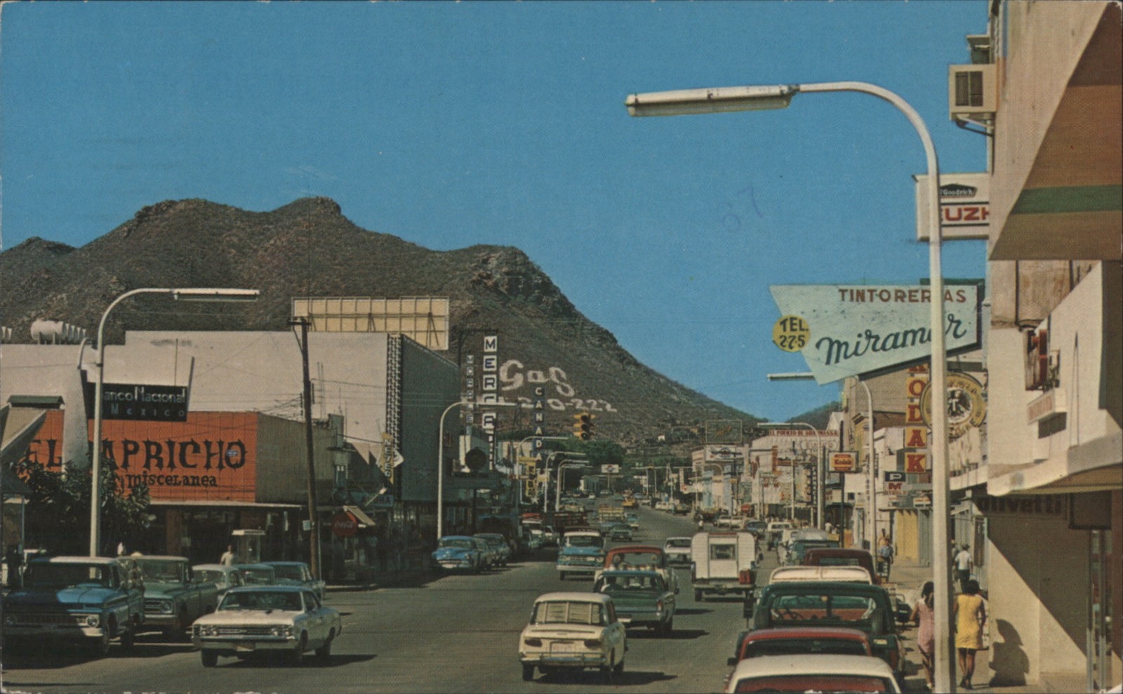Guaymas, Mexico Downtown Guaymas, Sonora Street Scene, Mexico, SO 1971 Vintage Guaymas, Mexico Downtown Guaymas, Sonora Street Scene, Mexico, SO 1971 Vintage