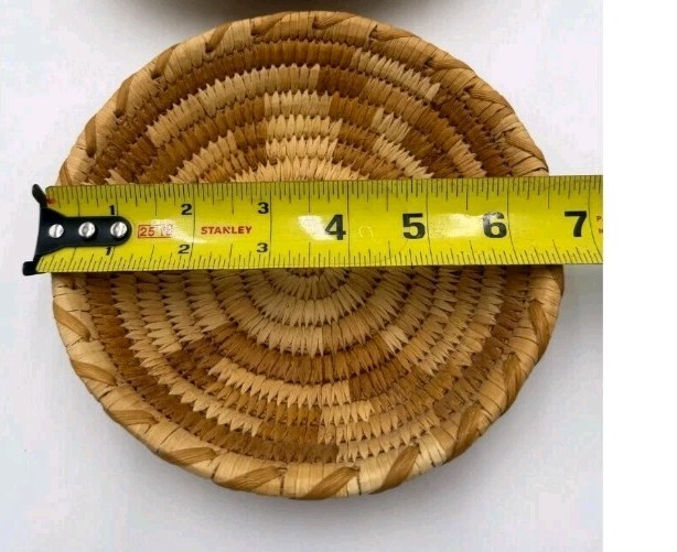 ** OLDER  NATIVE AMERICAN PAPAGO TOHONO O'ODHAM BASKET AUTHENTIC**