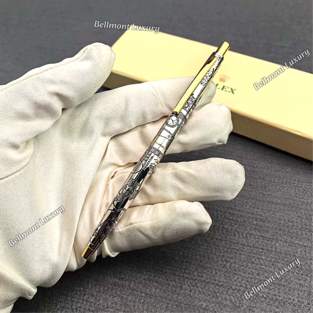 ROLEX Vintage Collectible Ballpoint Pen AD VIP Gift Rare Luxury ROLEX Vintage Collectible Ballpoint Pen AD VIP Gift Rare Luxury