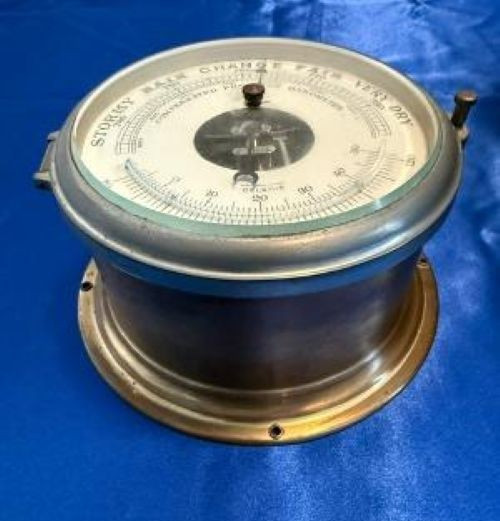 Schatz Rare Barometer in Millimeter Scale- W. Germany Cira-1960-Very Accurate Schatz Rare Barometer in Millimeter Scale- W. Germany Cira-1960-Very Accurate