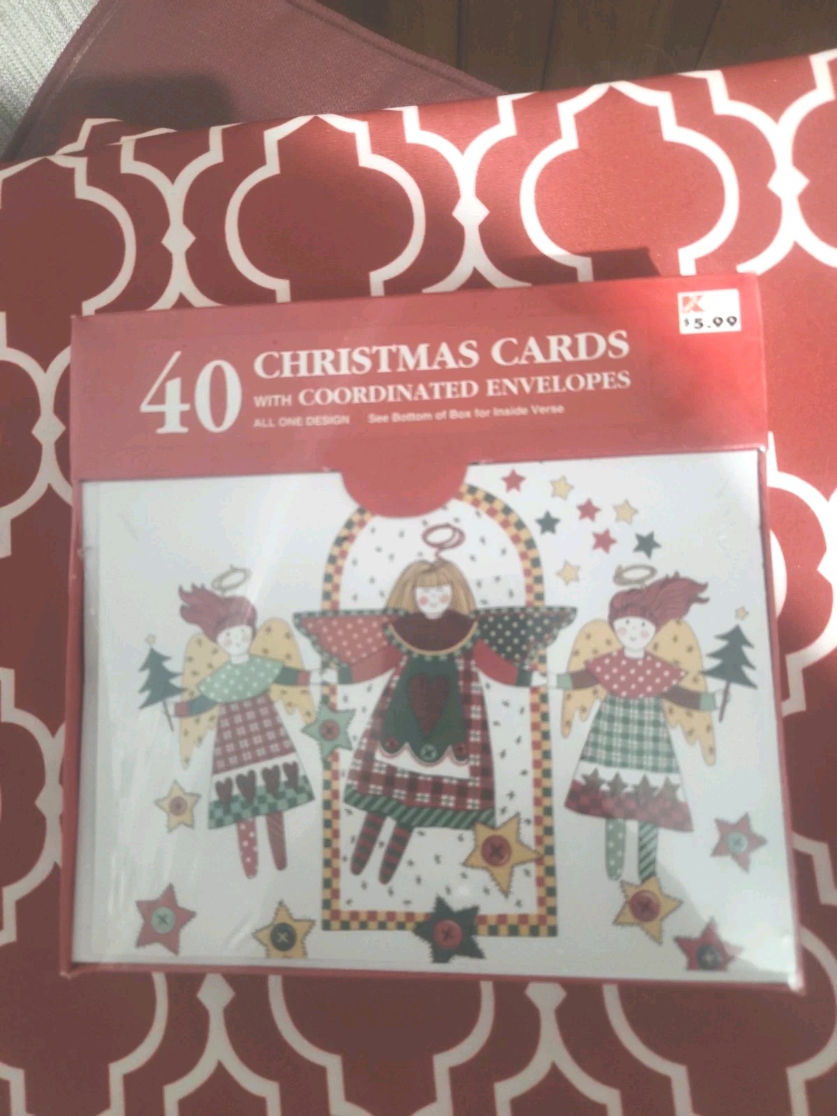 Vintage Style Christmas Cards Set Of 40 Sealed And New