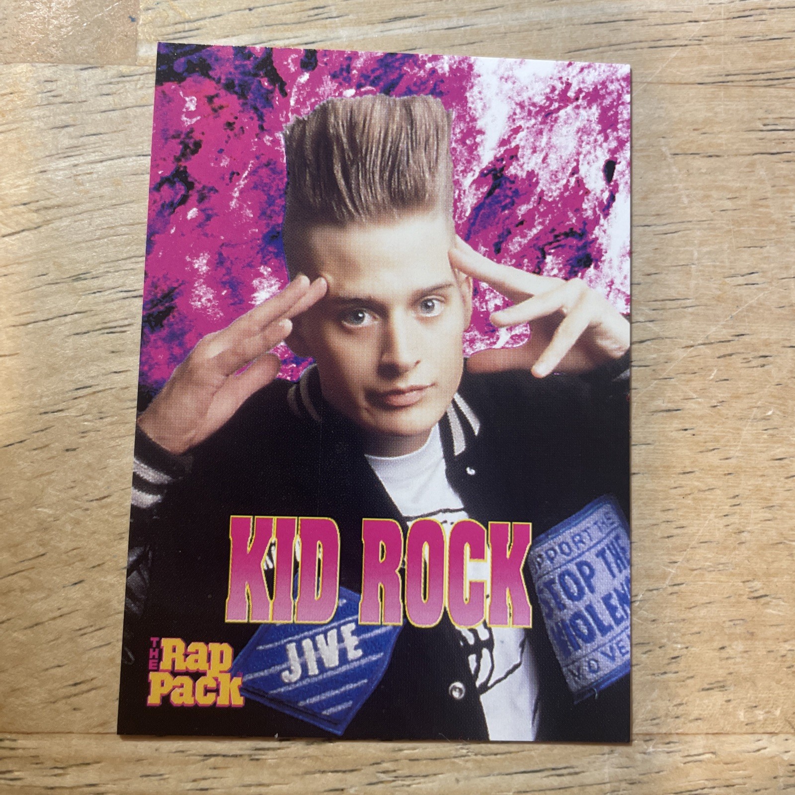 1991 Mint Premier Cards The Rap Pack #63 Kid Rock Rookie Card 1991 Mint Premier Cards The Rap Pack #63 Kid Rock Rookie Card