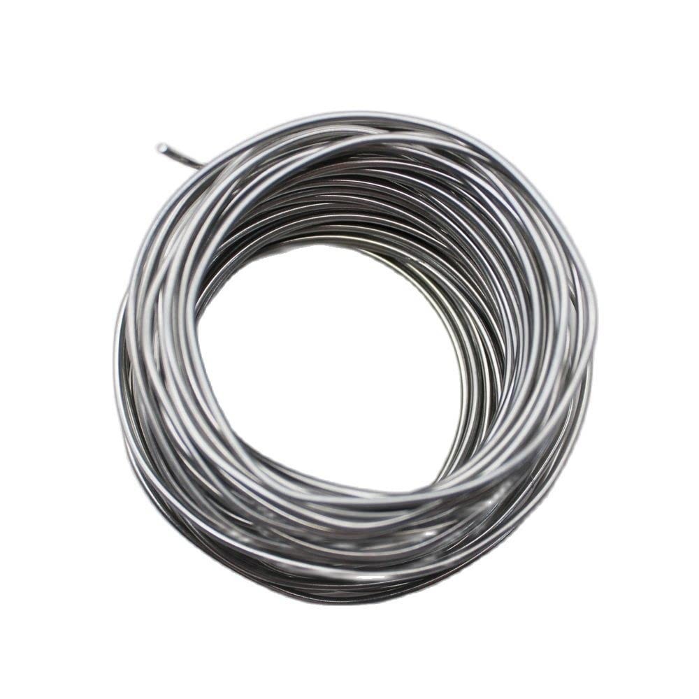 Zinc Zn Wire 1.5mm, 20m/65 Ft, High Purity 99.995% Zinc Zn Wire 1.5mm, 20m/65 Ft, High Purity 99.995%