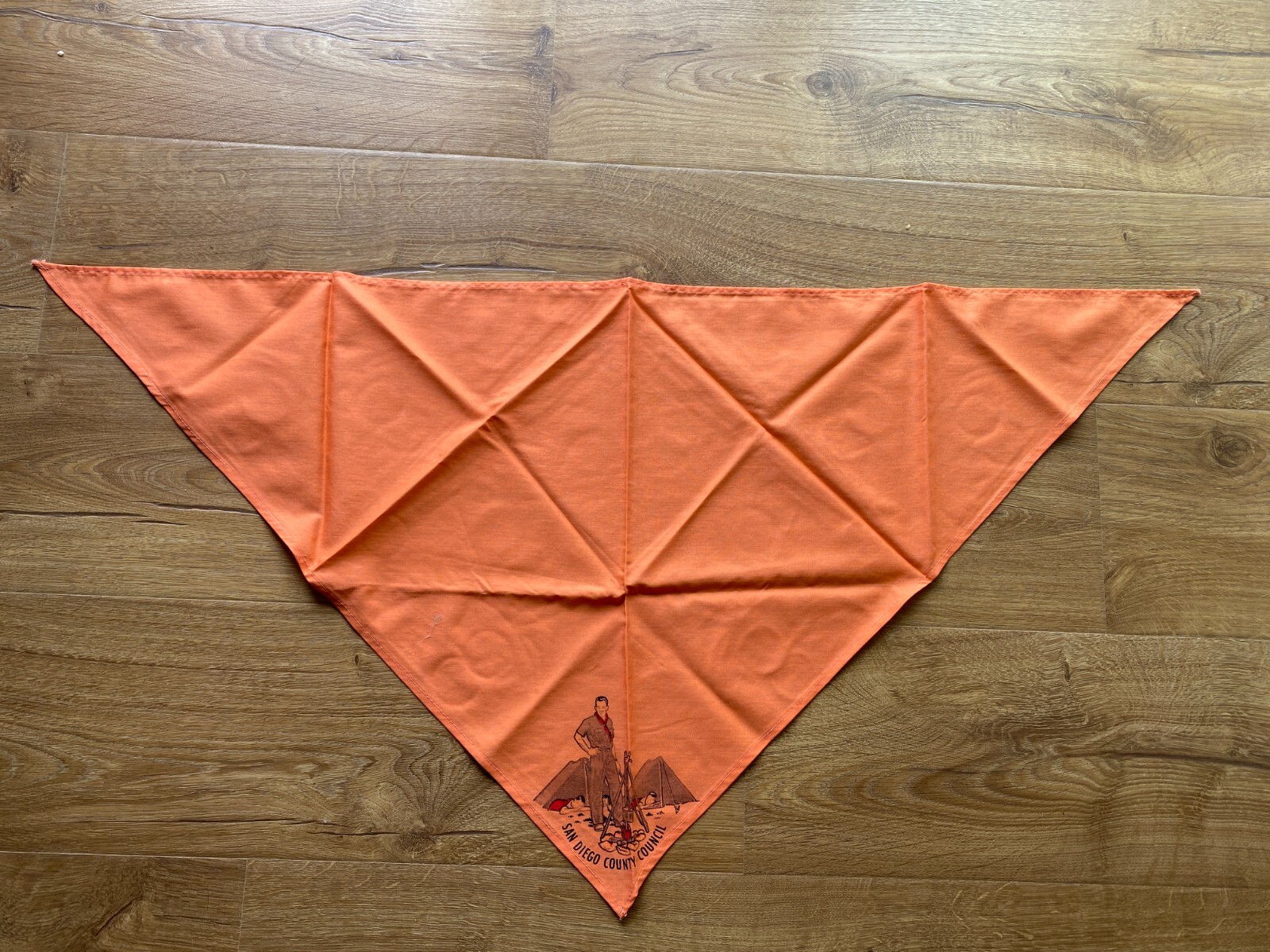 Boy Scouts of America BSA San Diego Council Neckerchief RARE - Excellent