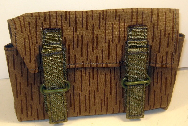 East German Germany GDR DDR NVA Military Rain Camo Grenade Pouch Storage Bag East German Germany GDR DDR NVA Military Rain Camo Grenade Pouch Storage Bag