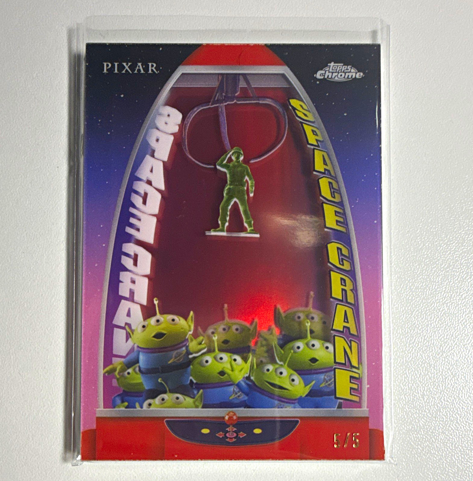 Topps 30 Years Toy Story SHADOWBOX TC-7 Sarge numbered 5/5 Rare Topps 30 Years Toy Story SHADOWBOX TC-7 Sarge numbered 5/5 Rare