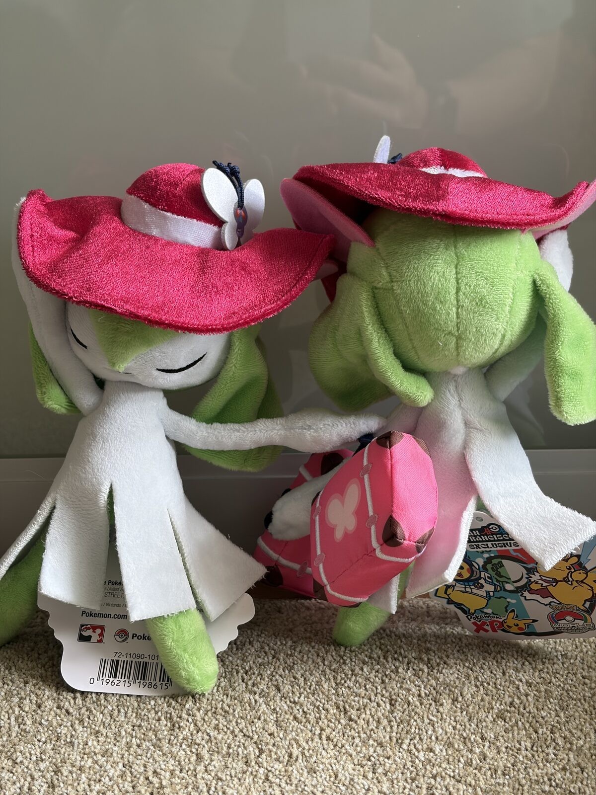 Pokemon Center 2026 Worlds PokemonXP Kirlia Travel Plush New With Tags