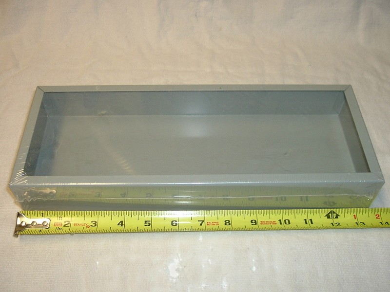 NOS  Electronic  Metal Utility Cabinet Project Box Radio Aluminum 13 1/2 x 5 x 2