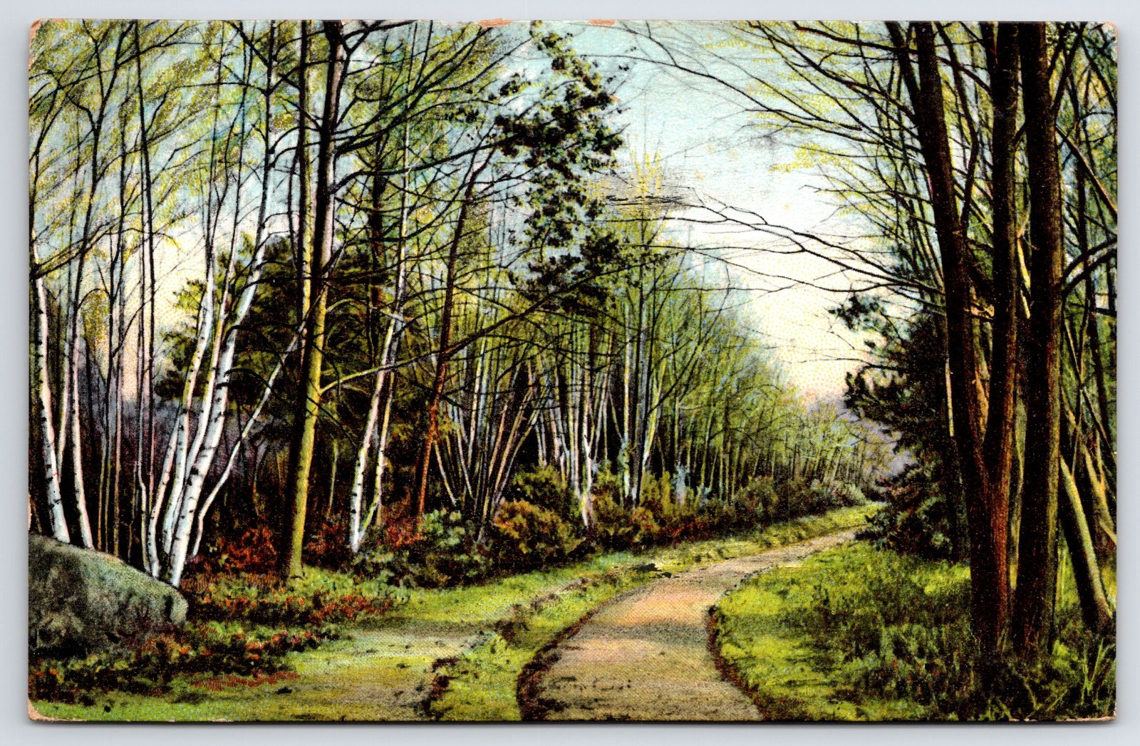 Postcard MA Leominster Exchange Street Posted 1909 Divided Back Vintage PC M9676 Postcard MA Leominster Exchange Street Posted 1909 Divided Back Vintage PC M9676